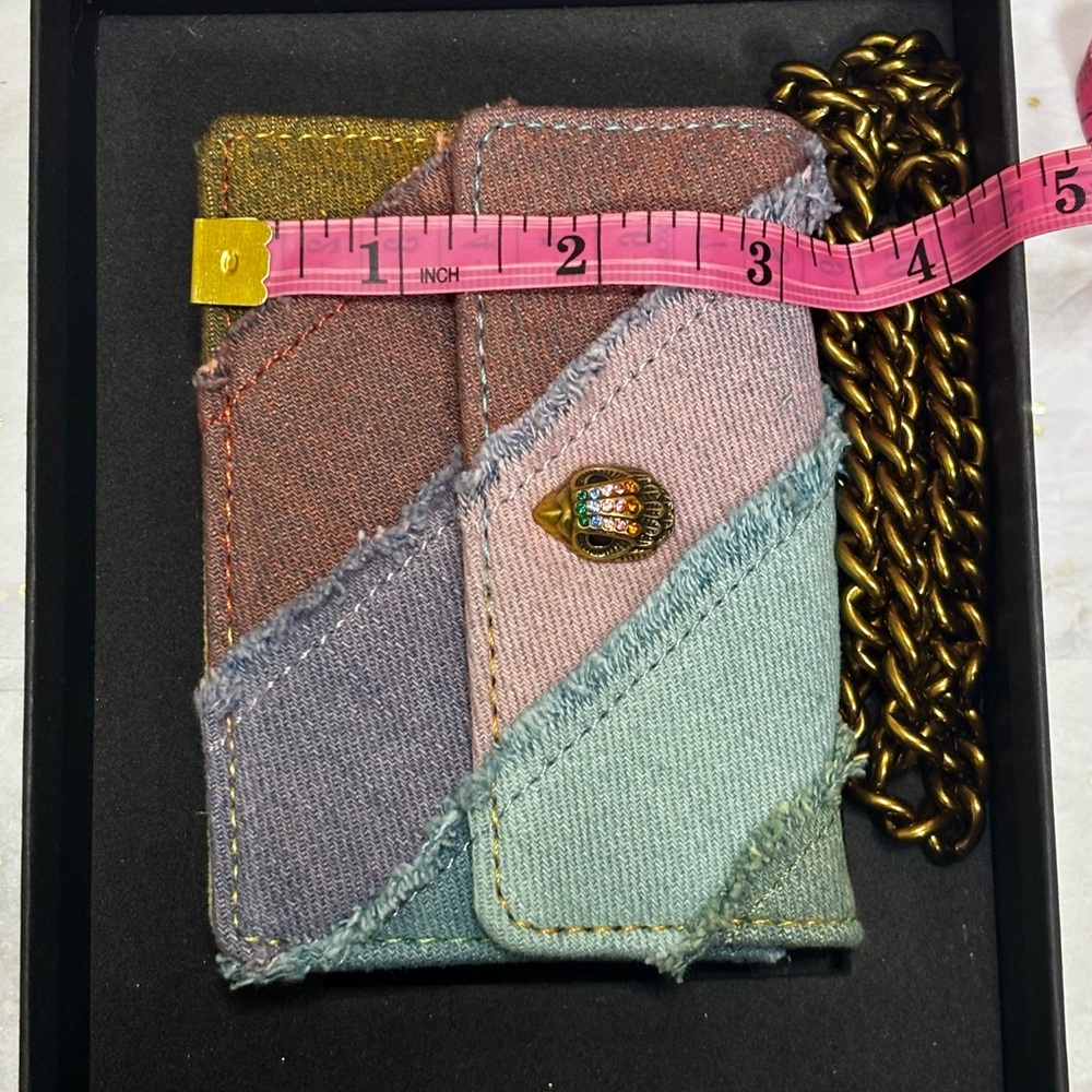 Kurt Geiger Multicolor Denim Micro Kensington 🌈 - Picture 16 of 16